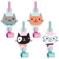 Purrfect Party Blowouts with Medallions