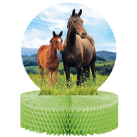 Horse and Pony Centrepiece Honeycomb 