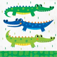Alligator Party Lunch Napkins