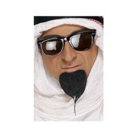 Sheikh Fake Black Beard Costume Accessory