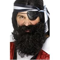 Pirate Beard Black
