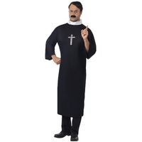 Priest Adult Costume Size: Large