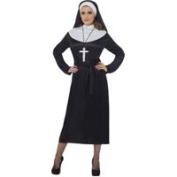 Nun Adult Costume Size: Large