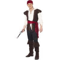 Pirate Deck Mate Adult Costume Size: Medium