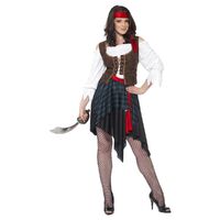 Pirate Lady Adult Costume Size: Medium