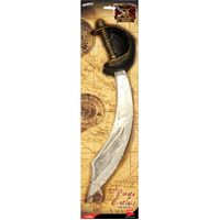 Pirate Sword and Eyepatch Costume Accessory Prop