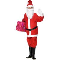 Santa Boy Child Costume Size: Medium