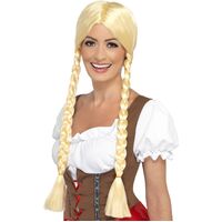 Blonde Bavarian Beauty Wig Costume Accessory
