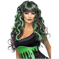 Blood Drip Monster Wig Costume Accessory