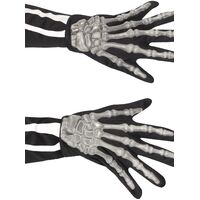 Skeleton Gloves Costume Accessory