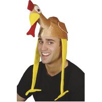 Gobbler Bonnet Turkey Adult Hat Costume Accessory