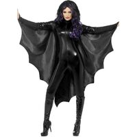 Vampire Bat Black Wings Adult Costume