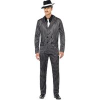 Gangster Outfit Adult Costume Size: Large