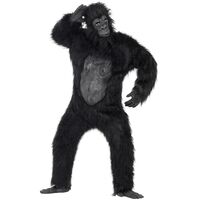 Gorilla Deluxe Adult Costume Size: One Size Fits Most