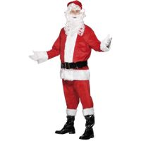 Santa Suit Deluxe Adult Costume Size: Medium