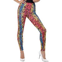 Neon Leopard Print Adult Leggings Costume Accessory