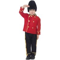 Busby Guard Child Costume Size: Small