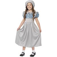 Victorian School Girl Child Costume Size: Medium