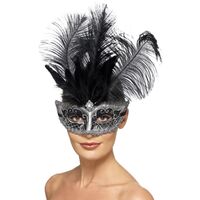 Venetian Colombina Eyemask Costume Accessory