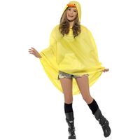 Duck Party Adult Poncho
