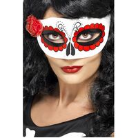 Mexican Day of the Dead Eyemask Costume Accessory
