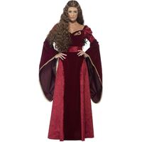 Medieval Queen Deluxe Adult Costume Size: Medium