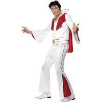 Elvis Red Flare Adult Costume Size: Large