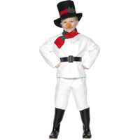 Snowman Child Costume Size: Large