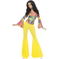 70S Groovy Babe Adult Costume Size: Small