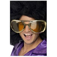 Gold Giant Seventies Rock Specs Costume Accessory