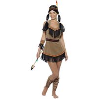 Indian Woman Adult Costume Size: Small
