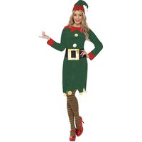 Elf Womens Deluxe Adult Costume Size: Medium