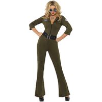 Top Gun Aviator Jumpsuit Adult Costume Size: Small