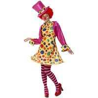 Clown Lady Adult Costume Size: Extra Large