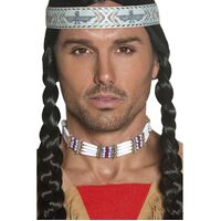 Western Authentic Indian Choker Costume Accessory