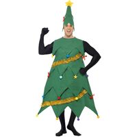 Christmas Tree Deluxe Adult Costume Size: One Size Fits Most