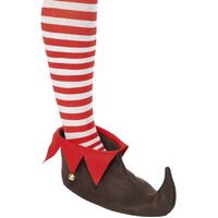 Elf Shoes with Bells Brown