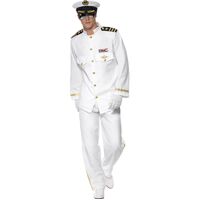 Sailor Captain Deluxe Adult Costume Size: Large