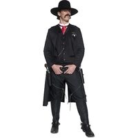 Western Authentic Sheriff Jacket Vest Adult Costume Size: Medium