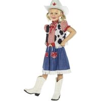 Cowgirl Sweetie Child Costume Size: Small