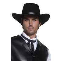 Western Gunslinger Authentic Hat Costume Accessory