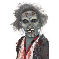 Decaying Zombie Mask Costume Accessory