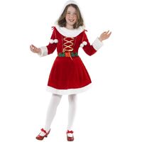 Little Miss Santa Child Costume Size: Large