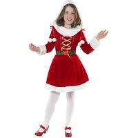 Little Miss Santa Child Costume Size: Medium
