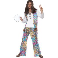 Groovy Hippie Adult Costume Size: Large