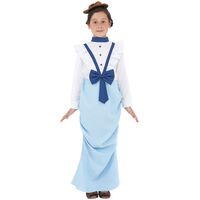 Posh Victorian Child Costume Size: Large