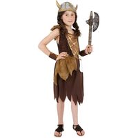 Viking Girl Child Costume Size: Large