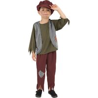 Victorian Poor Boy Child Costume Size: Medium