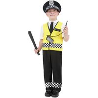 Police Boy Child Costume Size: Large