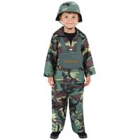 Army Boy Child Costume Size: Large
